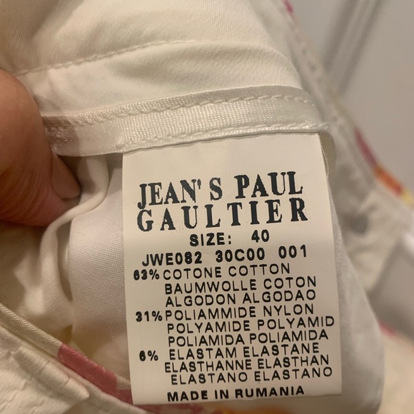 NWT Jean Paul Gaultier Jean’s line stretch skirt. Size 40 - Picture 7 of 7